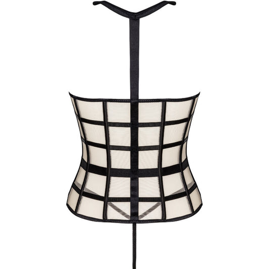 LIVCO CORSETTI FASHION - LAURA LC 20215 CORSET + TANGA S/M