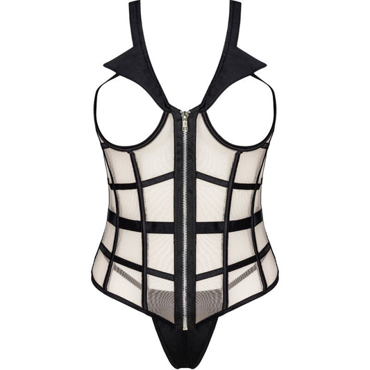 LIVCO CORSETTI FASHION - LAURA LC 20215 CORSET + TANGA S/M