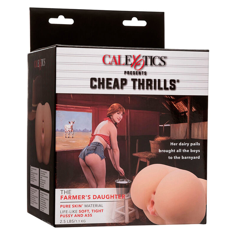 CALEXOTICS - A FILHA DO FAZENDEIRO DUPLO MASTURBADOR REALISTA CARNE - Infernum Store