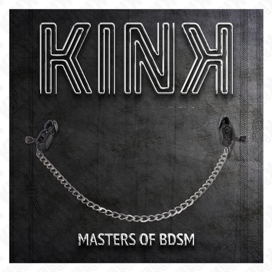 KINK - PINÇAS DE CORRENTE PLANA PRATA 30 CM