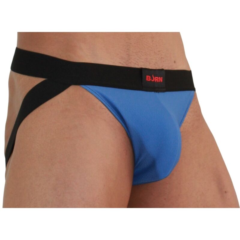 BURN - 008 JOCK BLUE / BLACK M - Infernum Store