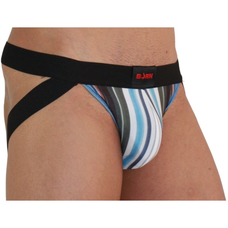 BURN - 009 JOCK MULTICOLOR / BLACK M - Infernum Store