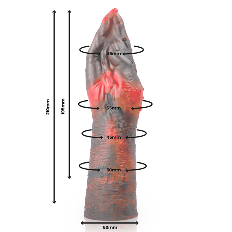 EPIC - LILITH DILDO DEMÔNIO MALIGNO M - Infernum Store