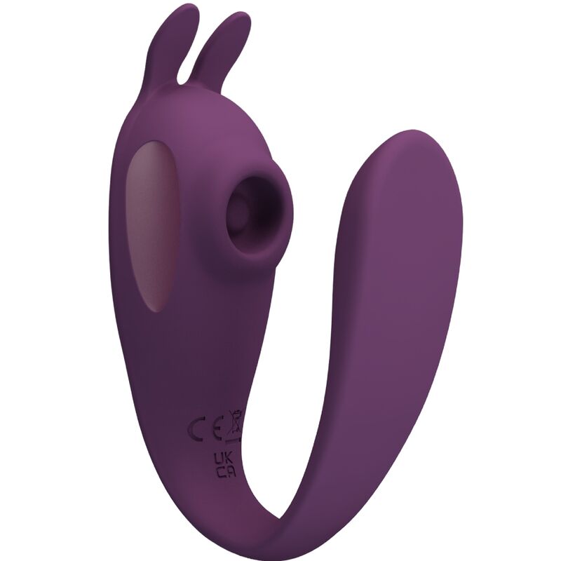 PRETTY LOVE - ESTIMULADOR E VIBRADOR SHEY APLICATIVO GRATUITO LONGA DISTÂNCIA ROXO - Infernum Store