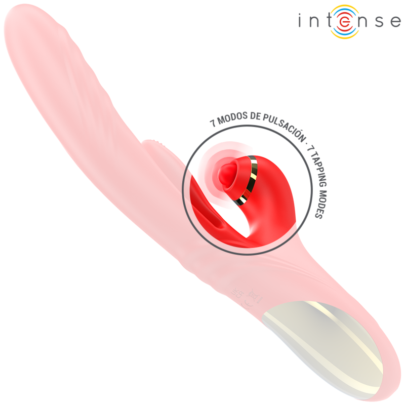 INTENSE - ROSALIA MULTIFUNCIONAL VIBRADOR 3 EM 1 VERMELHO