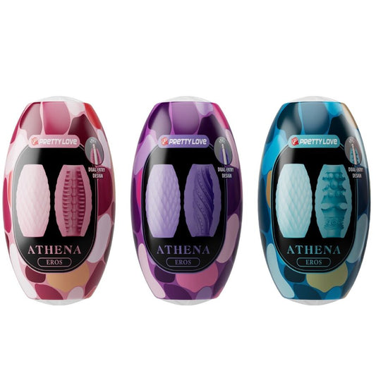 PRETTY LOVE - ATHENA EROS PACK 15 MASTURBADORES MASCULINOS VARIOS