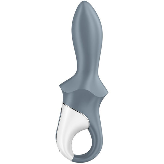 SATISFYER - BOMBA DE AR BOOTY 1 VIBRADOR INFLÁVEL ANAL CINZA