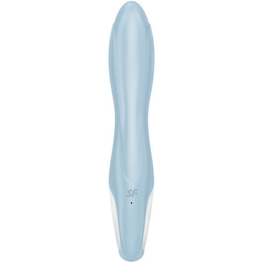SATISFYER - BOMBA DE AR BUNNY 1 COELHO INFLÁVEL VIBRADOR AZUL