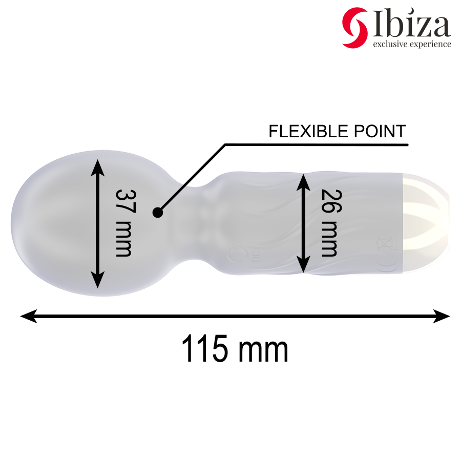 IBIZA - VIBRADOR DE VARINHA DE BOLSO