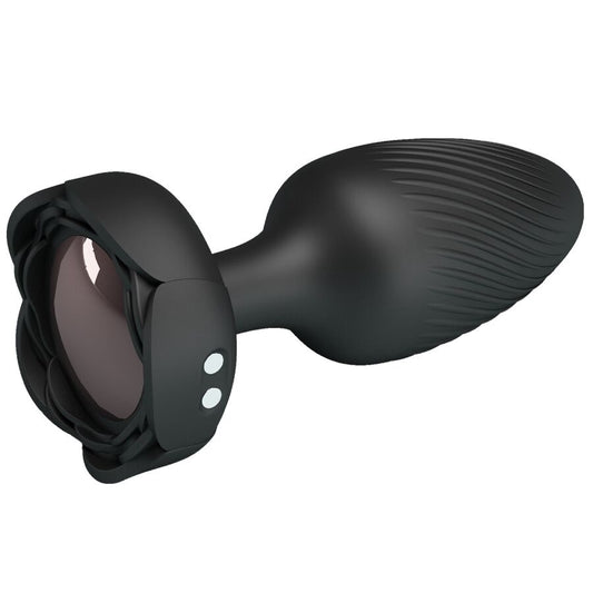 PRETTY LOVE - OSBORN PLUG ANAL COM LUZ LED PRETO 9,8 CM