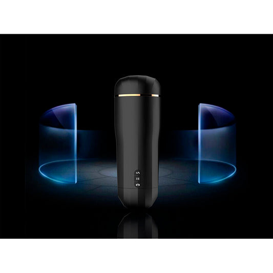 SHEQU - MASTURBADOR SNOW VAGINA COM VIBRAÇÃO E ONDAS ESTIMULANTES