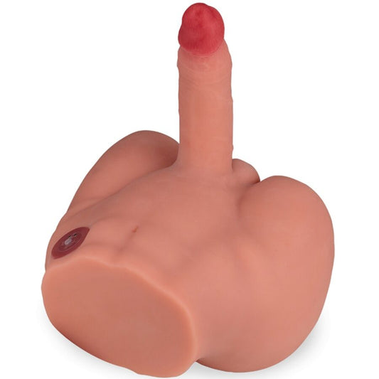 XISE - FREDERICO MASTURBADOR REALISTA DILDO POSIÇÃO FRONTAL COM IMPULSIONAMENTO 15 CM