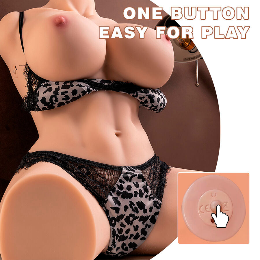 XISE - MURIEL TORSO FEMININO REALISTA COM IMPULSO 55 CM