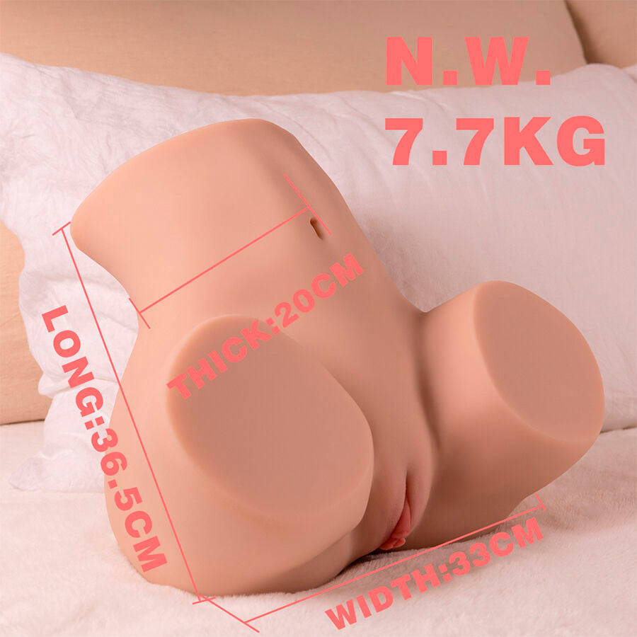 XISE - DANAE THRUSTING MASTUBADOR DE VAGINA REALISTA COM VIBRAÇÃO MULTI-POSIÇÕES
