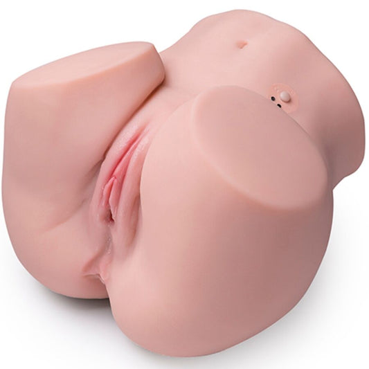 XISE - OLGA MASTURBADOR VIBRATÓRIO REALISTA COM VAGINA E ÂNUS MULTIPOSIÇÃO