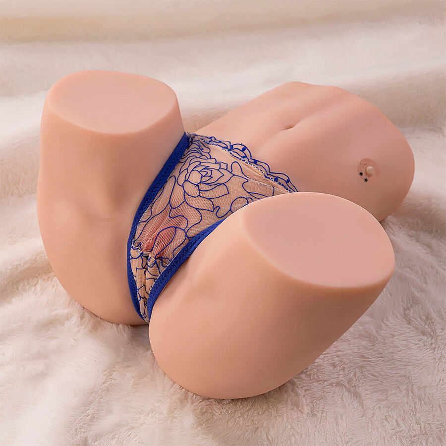 XISE - MAYA SUCKING REALISTA VAGINA E ÂNUS MASTURBADOR COM VIBRAÇÃO E ONDAS ESTIMULANTES 4,5 KG