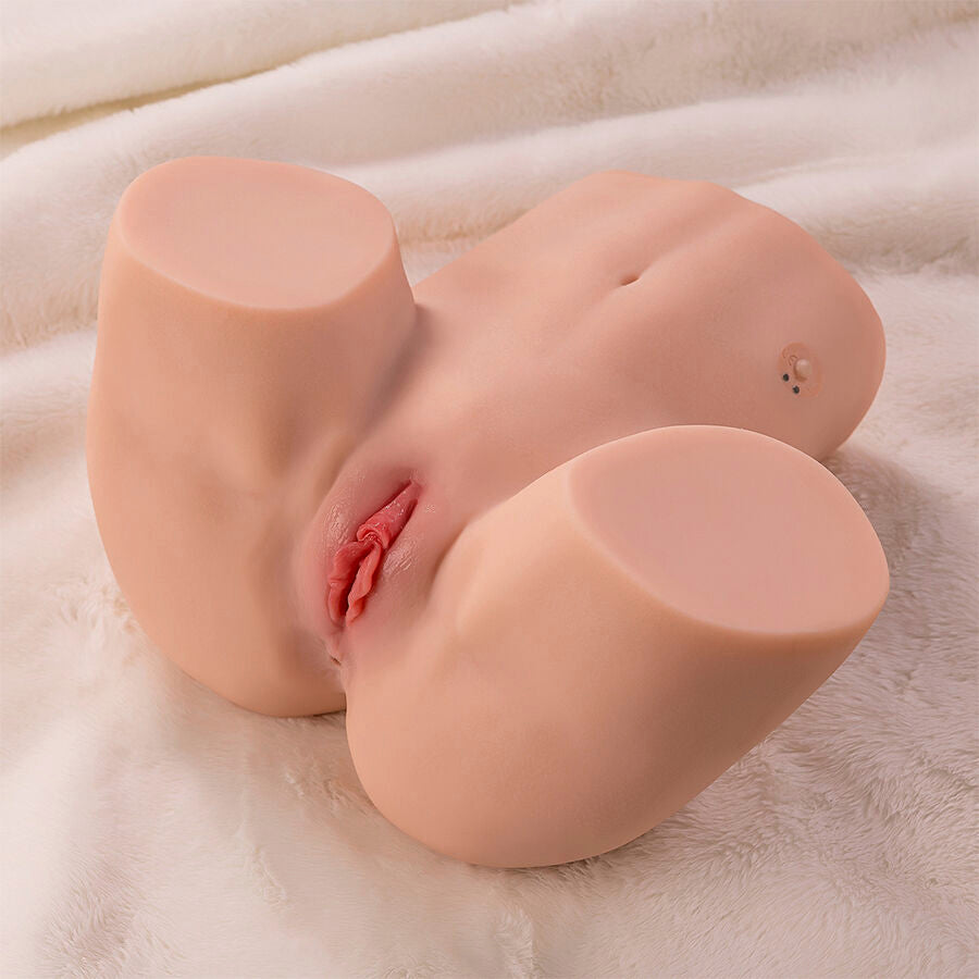 XISE - MAYA SUCKING REALISTA VAGINA E ÂNUS MASTURBADOR COM VIBRAÇÃO E ONDAS ESTIMULANTES 4,5 KG
