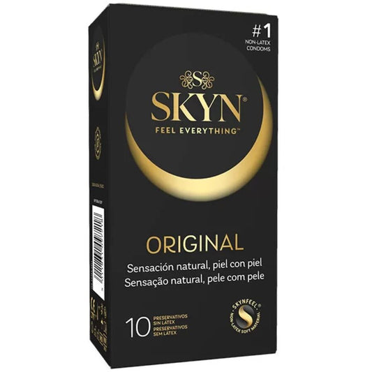 SKYN - PRESERVATIVO ORIGINAL NATURAL SENSATION 10 UNIDADES