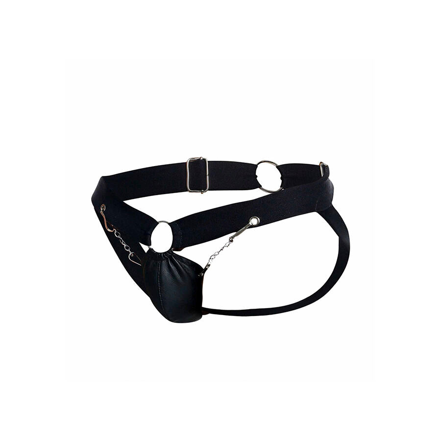 MOB - DNGEON BLACK CHAIN JOCKSTRAP TAMANHO ÚNICO