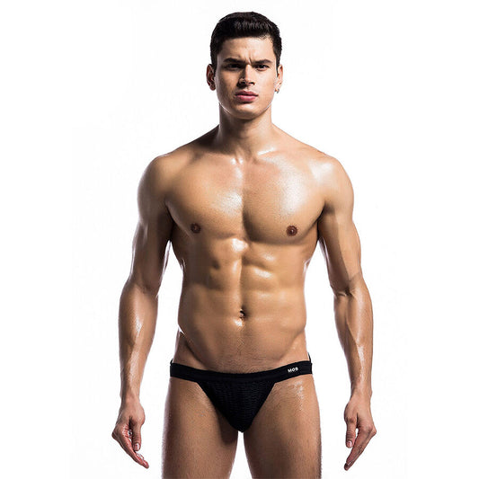 MOB - FETISH JOCKSTRAP SWIMSUIT PRETO TAMANHO S