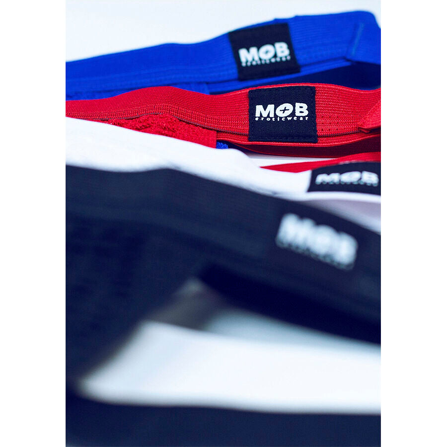 MOB - MAIÔ JOCKSTRAP BRANCO FETICHE TAMANHO P