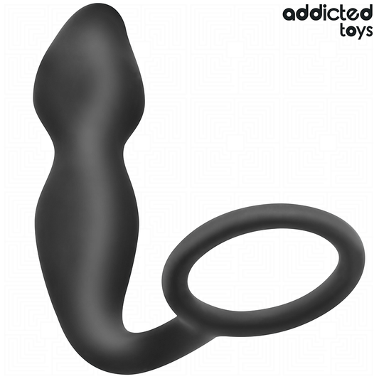 ADDICTED TOYS - PLUG ANAL COM ANEL MODELO 2