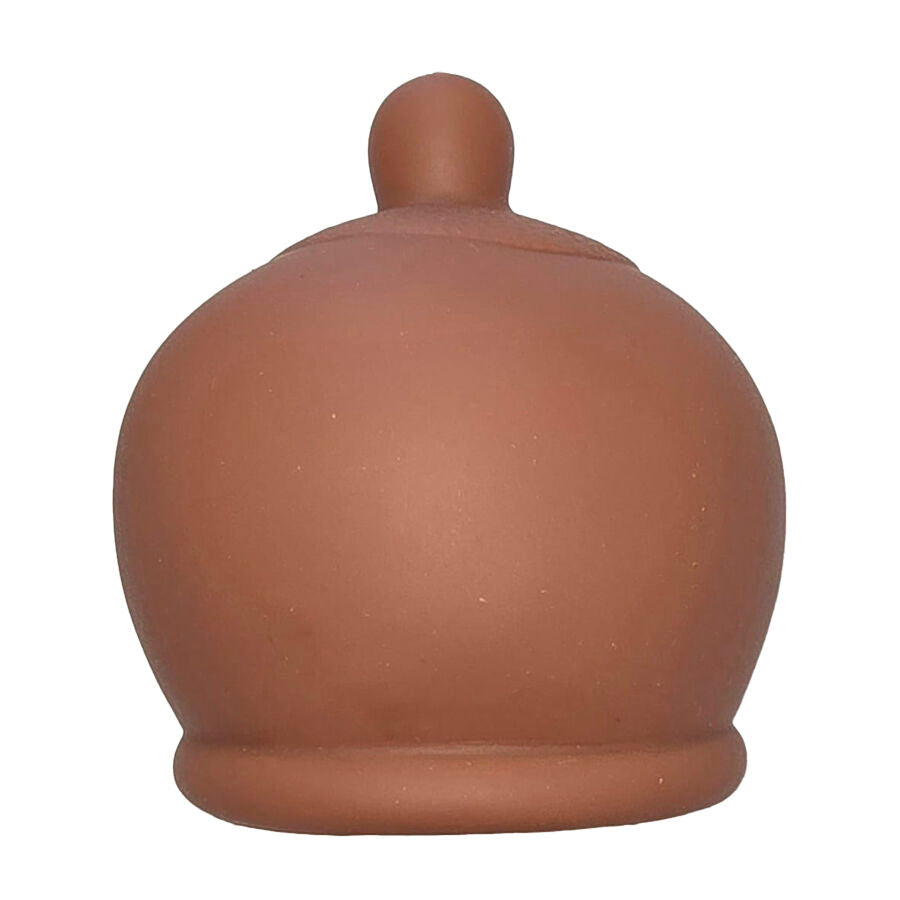DIABLO PICANTE - BRINQUEDO ANTI-STRESS EM FORMATO DE SEIO MARROM