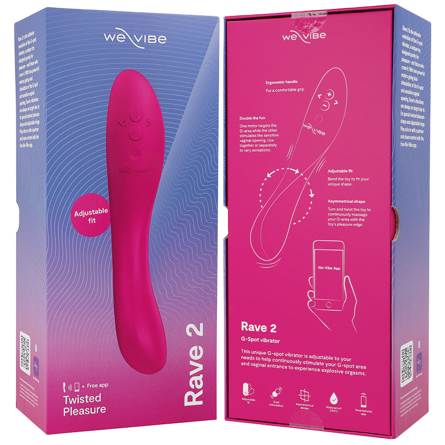 WE-VIBE - RAVE 2 VIBRADOR PUNTO G AZUL