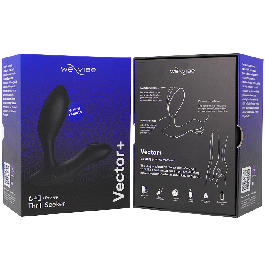 WE-VIBE - DITTO+ PLUG ANAL VIBRADOR ROSA