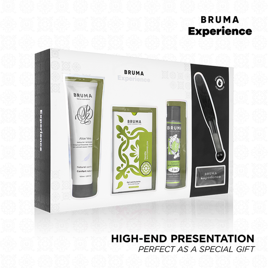 BRUMA XPERIENCE - KIT TENTAÇÃO DE MELANCIA DOCE COM POTENCIALIZADOR DE ORGASMO