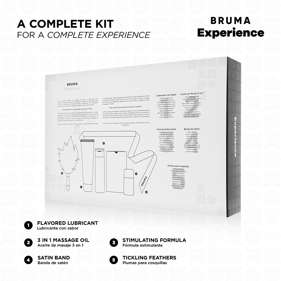 BRUMA XPERIENCE - KIT DOCE TENTAÇÃO BOLO AMERICANO VIBRO-ORGÁSMICO