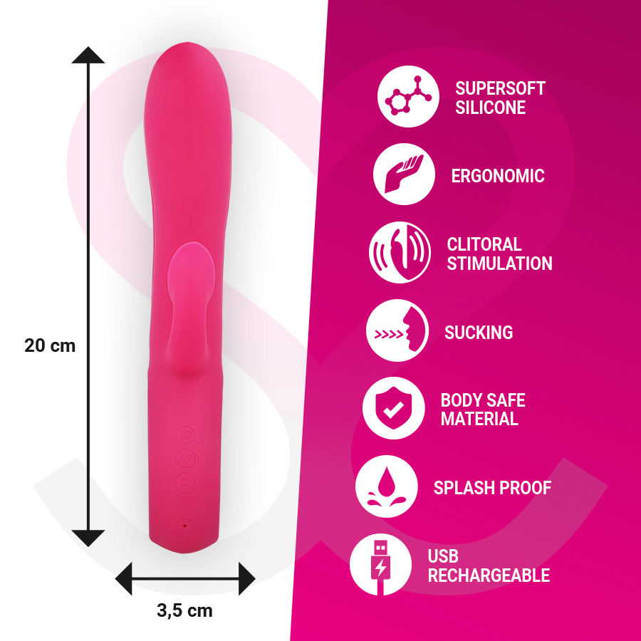 MORESSA - DUSTIN PREMIUM SILICONE RECARREGVEL