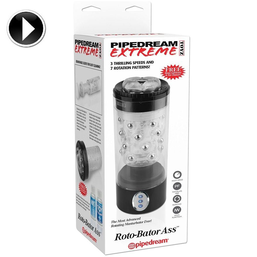 EXTREME TOYZ - MASTURBADOR MASCULINO ROTO BATOR ANO - Infernum Store