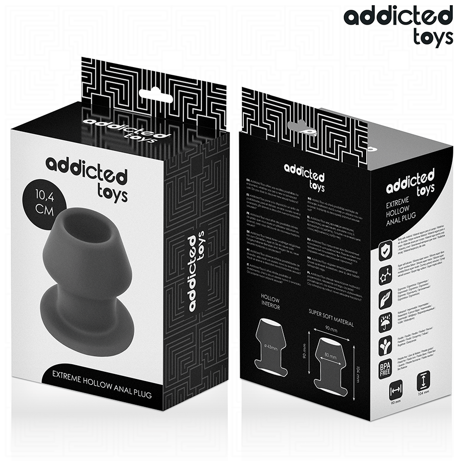 ADDICTED TOYS - PLUG ANAL EXTREMO OCO TAMANHO L 10,4 CM