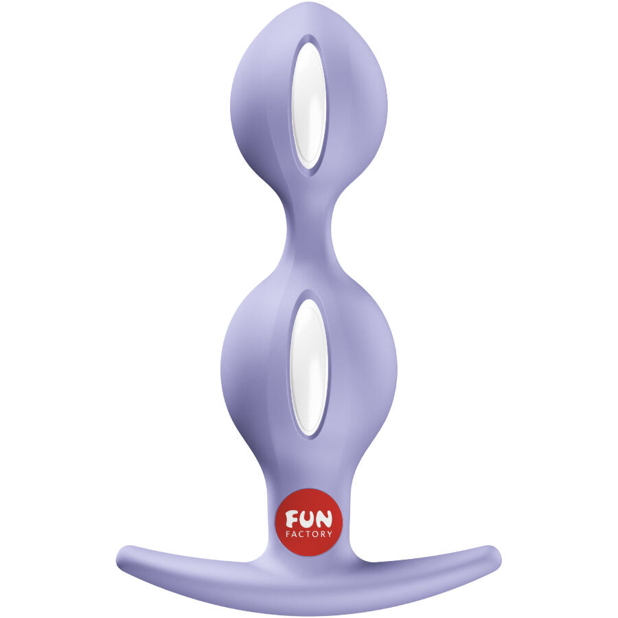 FUN FACTORY - B-BALLS DUO PLUG ANAL ROXO - Infernum Store