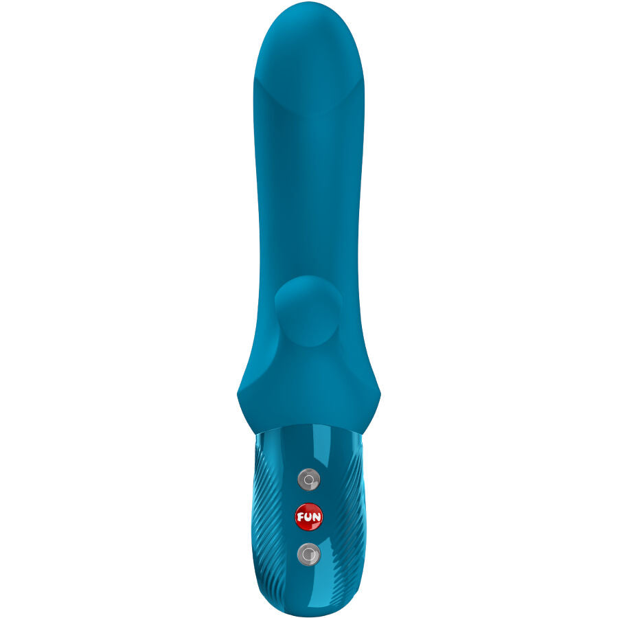 FUN FACTORY - BI STRONIC CURVE THRUSTING RABBIT PULSATORS AQUAMARINE - Infernum Store