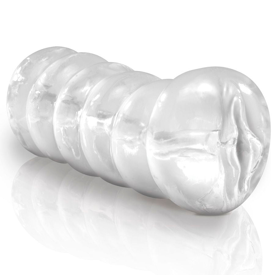 EXTREME TOYZ - TRANSPARENT VAGINA MASTURBATOR - Infernum Store