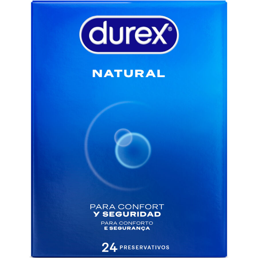 DUREX - PRESERVATIVOS NATURAIS 24 UNIDADES