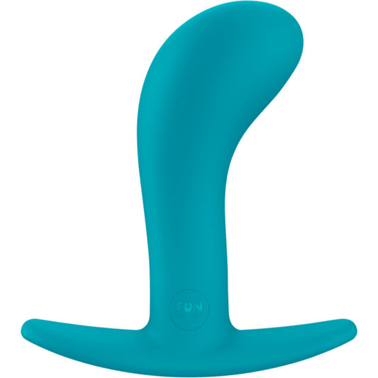 FUN FACTORY - PLUG ANAL EM FORMATO DE BUNDA TAMANHO G ÁGUA-MARINHA - Infernum Store