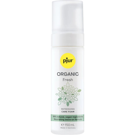PJUR - ESPUMA REFRESCANTE ORGÂNICA FRESCANTE VEGANO SEM ENXÁGUE 150 ML