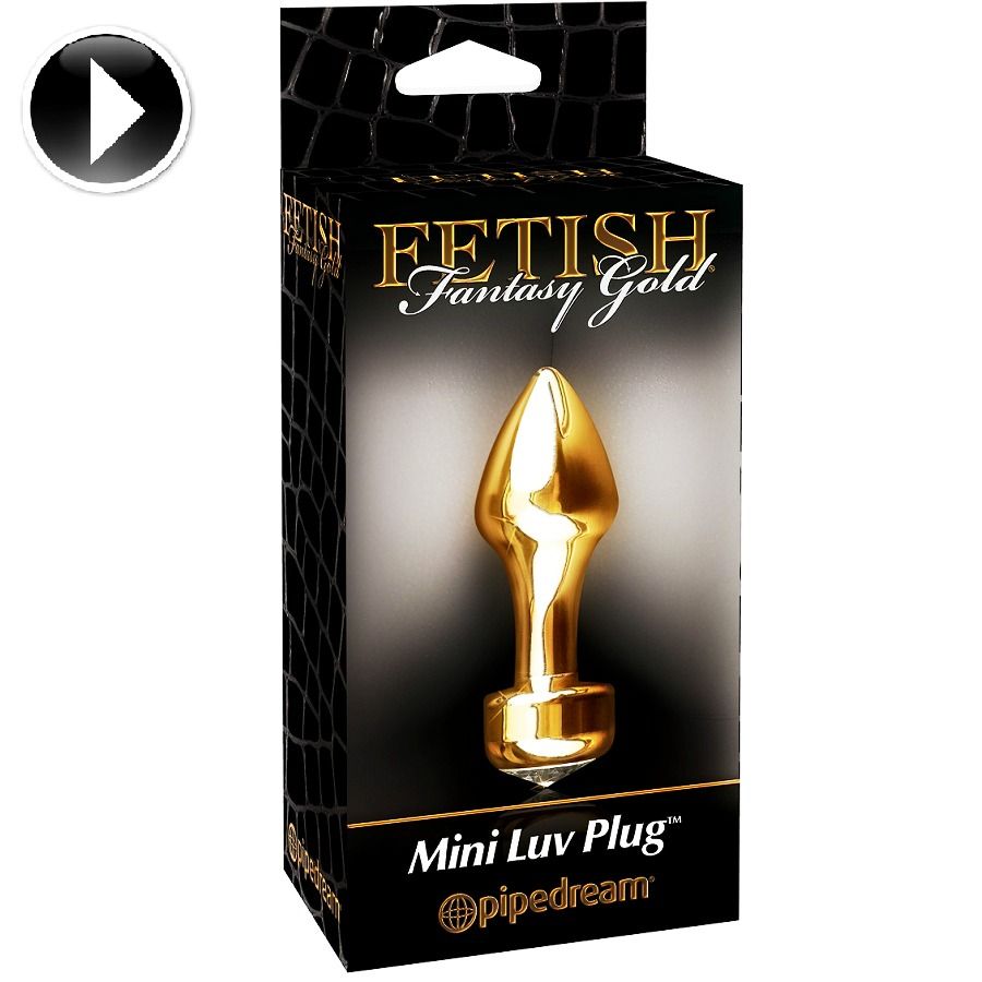FETISH FANTASY GOLD - MINI LUV PLUG - Infernum Store