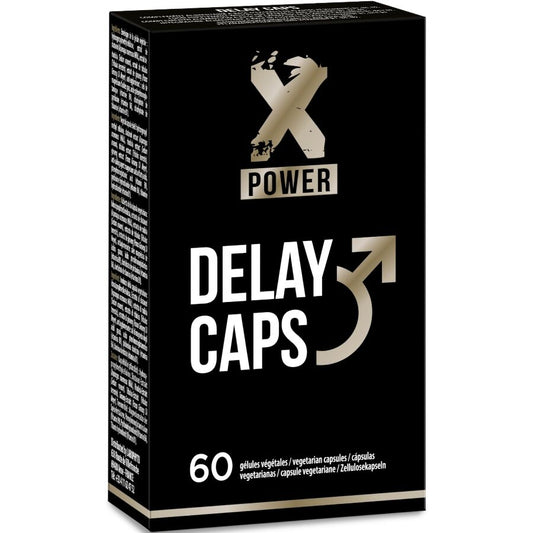XPOWER - CÁPSULAS PARA RETARDAR A EJACULAÇÃO - 60 CÁPSULAS