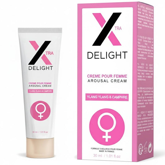 RUF - CREME DE EXCITAO X DELIGHT PARA O CLITÓRIS