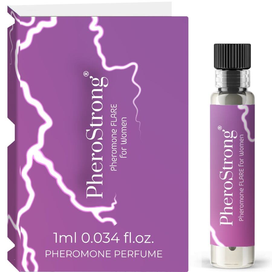 PHEROSTRONG - FLARE PERFUME DE FEROMÔNIOS PARA MULHERES 1 ML