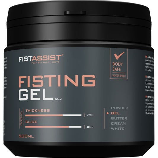COBECO - FIST ASSIST FISTING GEL EXTRA GROSSO À BASE DE ÁGUA 500 ML