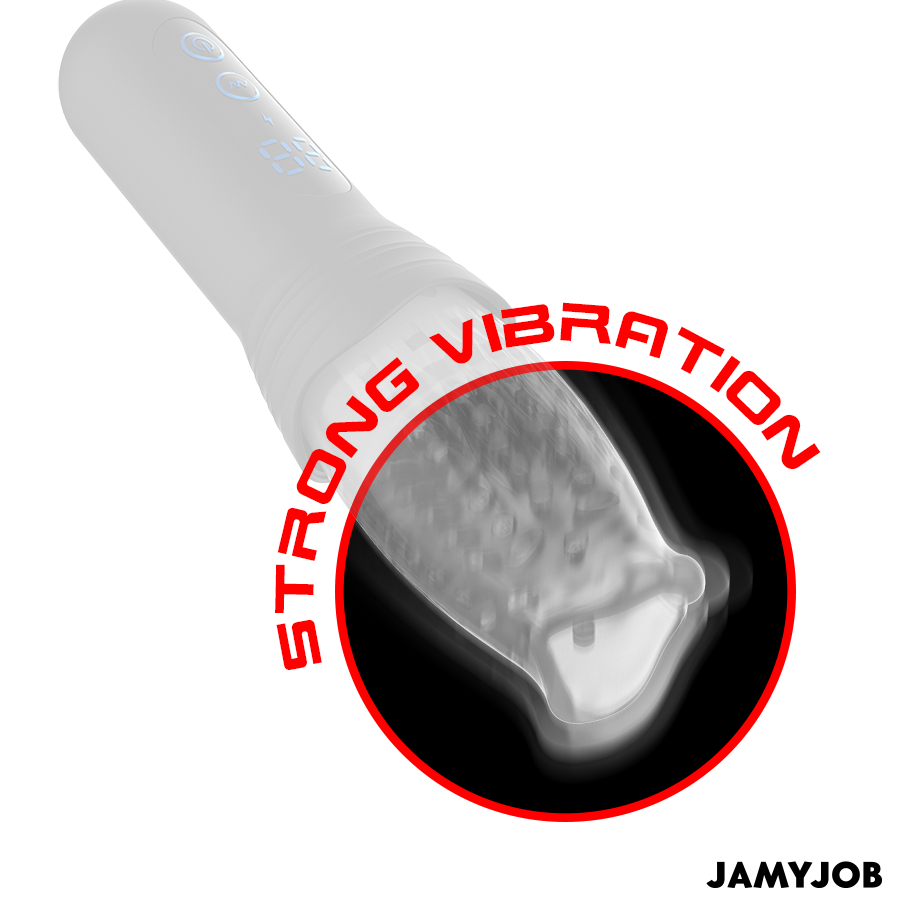 JAMYJOB - SPINJOB 2.0 MASTURBADOR COM EMPURRAÇÃO E ROTAÇÃO