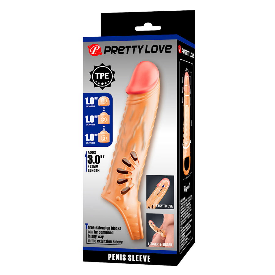 PRETTY LOVE - CAPA PENIANA COM EXTENSORES - Infernum Store