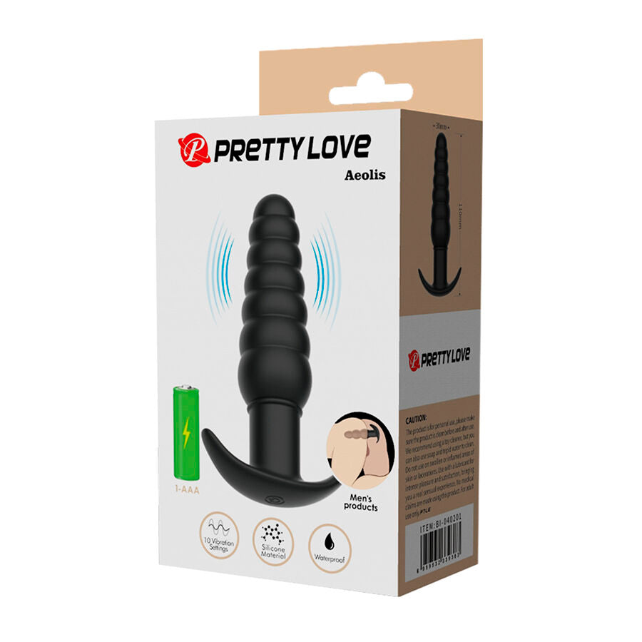 PRETTY LOVE - AEOLIS PLUG ANAL VIBRATÓRIO - Infernum Store
