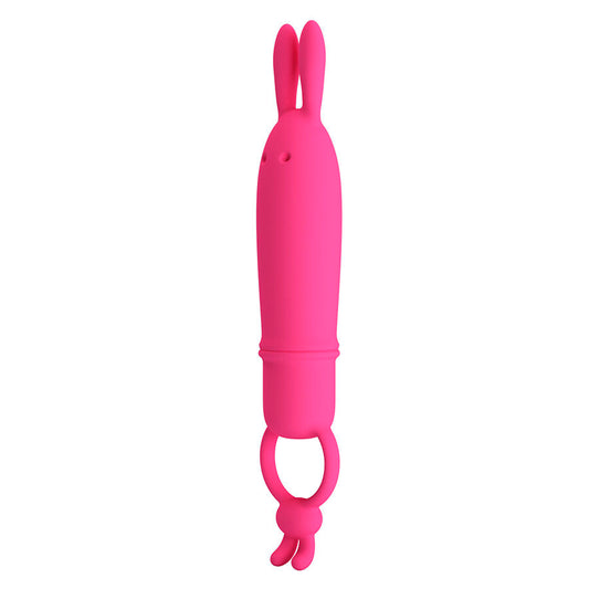 PRETTY LOVE - DELIA VIBRADOR RABBIT COM ANEL DE RESISTÊNCIA - Infernum Store