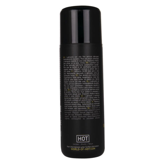 HOT - EXXTREME GLIDE LUBRIFICANTE À BASE DE SILICONE + ÓLEO CONFORTANTE A+ 100 ML - Infernum Store